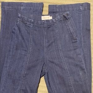 Cello Dark Washed Bell Bottoms